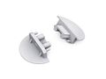 ending GROOVE10 TOPMET with hole silver 76980040 5901597257981