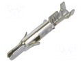 Contact; male; Universal MATE-N-LOK; brass; tinned; 0.2÷0.8mm2 TE Connectivity 926897-1