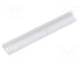 Profiles for LED modules; white; L: 2m; BEGTON12; aluminium TOPMET TOP-BEGTON12/WH-2M