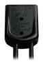 INLINE HOUSING, 2POS, POLYCARBONATE, BLK B02265G2
