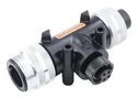 SENSOR SPLITTER, TEE, 4P RCPT-PLUG/RCPT 130068-0106