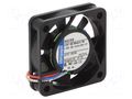 Fan: DC; axial; 12VDC; 40x40x20mm; 9m3/h; slide; 5400rpm; 9291705149 EBM-PAPST 412F/2
