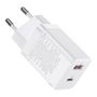 Baseus Super Si Pro USB / USB Type C Fast Charger 30W Power Delivery Quick Charge white (CCSUPP-E02), Baseus 6953156206359 6953156206359