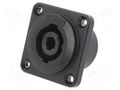 connector SPEAKON TX-PANEL 4POLE MALE B NEUTRIK NTR-NLT4MP-BAG