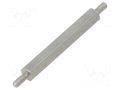 Screwed spacer sleeve; 35mm; Ext.thread: M2,5; hexagonal DREMEC TMM-M2.5X35/DR442