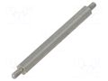 Screwed spacer sleeve; 50mm; Ext.thread: M3; hexagonal DREMEC TMM-M3X50/DR444