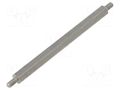 Screwed spacer sleeve; 65mm; Ext.thread: M3; hexagonal DREMEC TMM-M3X65/DR444