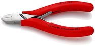 KNIPEX 77 11 115 Electronics Diagonal Cutter with box joint with non-slip plastic grips 115 mm 77 11 115 4003773018629