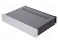 Enclosure: rack mounting; Standard: 19"; 2U; black; Z: 83mm; X: 434mm TEKO RACK-2.18