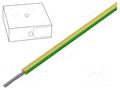 Wire; ÖLFLEX® HEAT 125 SC; 1x4mm2; stranded; Cu; yellow-green LAPP HEAT125SC-4.0GRYL