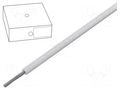 Wire; ÖLFLEX® WIRE MS1; stranded; Cu; 0.5mm2; 22AWG; PVC; white LAPP UL-CSA-HAR-22WH