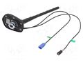 Antenna; car top; 0.2m; AM,FM,GPS; with amplifier; 0.45m 4CARMEDIA ANT.61