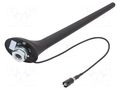 Antenna; car top,automotive; 0.2m; AM,FM; with amplifier; 0.275m 4CARMEDIA ANT.64