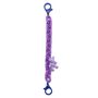 Color Chain (rope) colorful chain phone holder pendant for backpack wallet purple, Hurtel 5907769326318 5907769326318
