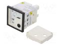 Ammeter; on panel; I AC: 0÷1.2kA,2.4kA; True RMS; Class: 1.5 CROMPTON - TE CONNECTIVITY E242-752-G-38