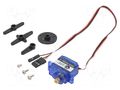 Motor: servo; 4.8÷6VDC; micro; analogue; 22.9x12.2x32.5mm; metal DFROBOT DF-SER0046