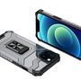 Crystal Ring Case Kickstand Tough Rugged Cover for iPhone 12 mini black, Hurtel 5907769332968