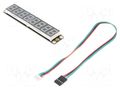 Display: LED; No.char: 8; green; 117x22mm; Gravity; 5VDC; -40÷85°C DFROBOT DF-DFR0646-G