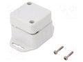 Enclosure: multipurpose; X: 45mm; Y: 45mm; Z: 40mm; ZP; ABS; gasket KRADEX ZP454540UJHABS