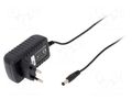 Power supply: switching; mains,plug-in; 24VDC; 0.5A; 12W; 81.18% CELLEVIA POWER CLW-1224-W2E-EB