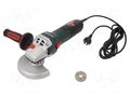 Angle grinder; electric; max.3.2Nm; 1.1kW; 230VAC; 11000rpm; 125mm METABO W11-125-QUICK
