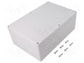 Enclosure: multipurpose; X: 160mm; Y: 240mm; Z: 90mm; polycarbonate GAINTA P2018-IP68