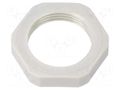 Nut; Thread: PG; polyamide; PMAFIX MN; grey; 27mm; Thread: PG13,5 PMA I-GMN-13