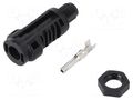 Connector: solar; socket; male; SOLARLOK; for panel mounting TE Connectivity 1971919-2