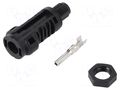 Connector: solar; socket; male; SOLARLOK; for panel mounting TE Connectivity 1971919-2