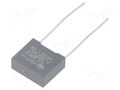 Capacitor: polypropylene; X2; R46 310V; 0.033uF; Uoper: 630VDC KEMET R463F2330DQH1K