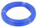 Pneumatic tubing; max.27bar; L: 25m; polyamide 6; Economy; blue PNEUMAT 259.09SB-25