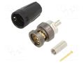 connector REAR-TWIST UHD BNC CABLE CONNECTOR NEUTRIK NTR-NBNC75BDD6X