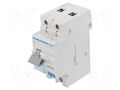 RCBO breaker; Inom: 10A; Ires: 30mA; Max surge current: 250A; IP20 HAGER ADC910D