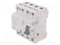 RCD breaker; Inom: 16A; Ires: 30mA; Poles: 4; 230V,400V; IP20; EFI ETI POLAM 002061510