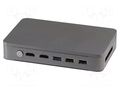Industrial computer; 12÷24VDC; for DIN rail mounting,VESA AAEON BOXER6404A11110