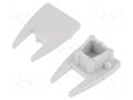 Cap for LED profiles; grey; 2pcs; ABS TOPMET TOP-68550022