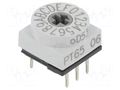 Encoding switch; HEX/BCD; Pos: 16; THT; Rcont max: 80mΩ; PT65 PTR HARTMANN PT65706H