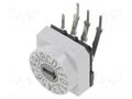 Encoding switch; HEX/BCD; Pos: 16; THT; Rcont max: 80mΩ; PT65 PTR HARTMANN PT65106L254H