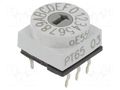 Encoding switch; HEX/BCD; Pos: 16; THT; Rcont max: 80mΩ; PT65 PTR HARTMANN PT65103VH