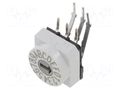 Encoding switch; HEX/BCD; Pos: 16; THT; Rcont max: 80mΩ; PT65 PTR HARTMANN PT65103L508H