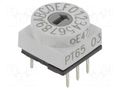 Encoding switch; HEX/BCD; Pos: 16; THT; Rcont max: 80mΩ; PT65 PTR HARTMANN PT65103H
