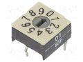 Encoding switch; DEC/BCD; Pos: 10; THT; Rcont max: 100mΩ; P60 PTR HARTMANN P60ATHR101VH