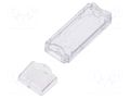 Enclosure: for USB; X: 23mm; Y: 71mm; Z: 8.7mm; polycarbonate GAINTA G1901C