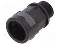 Straight terminal connector; Thread: metric,outside; PMAFIX VND PMA I-BVND-M162GT