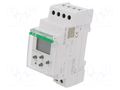 Automation module: programmable time switch; Range: 24h / 7days F&F PCZ-521.3-PLUS