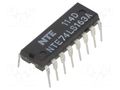 IC: digital; 4bit,binary counter,synchronous; TTL; THT; DIP16 NTE Electronics NTE74LS163A