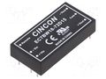 Converter: DC/DC; 20W; Uin: 8.5÷160VDC; Uout: 15VDC; Uout2: -15VDC CINCON EC7BW18-72D15