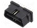 Diagnostic connector OBD II; male; PIN: 16 MINITOOLS A-OBD-E2