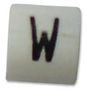 CABLE MARKER, W, PK100 06161932