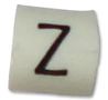 CABLE MARKER, PRE PRINTED, PVC, WHITE 06151917